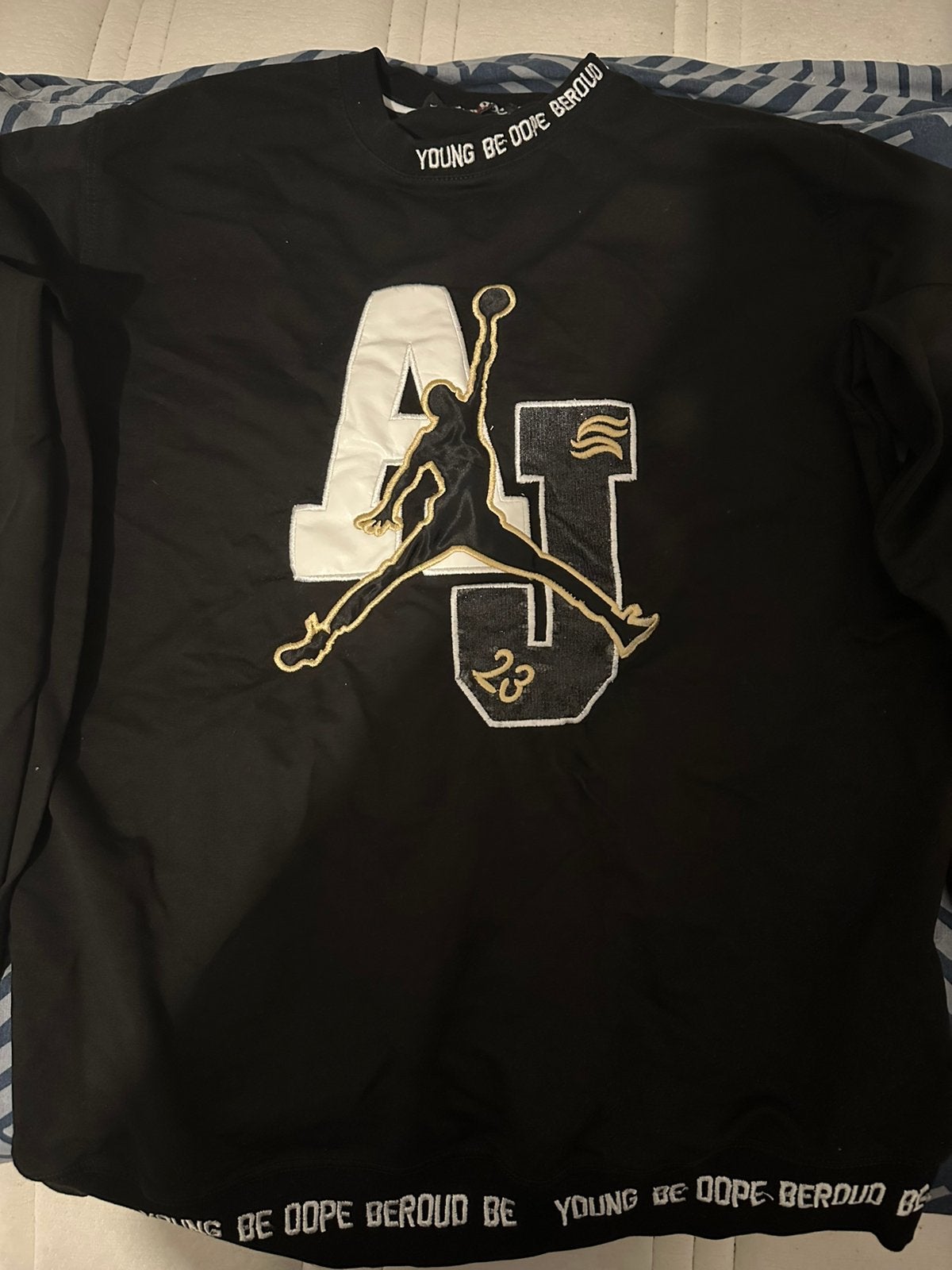 Jordan shirt, Ophalen of Verzenden, Zo goed als nieuw, Zwart