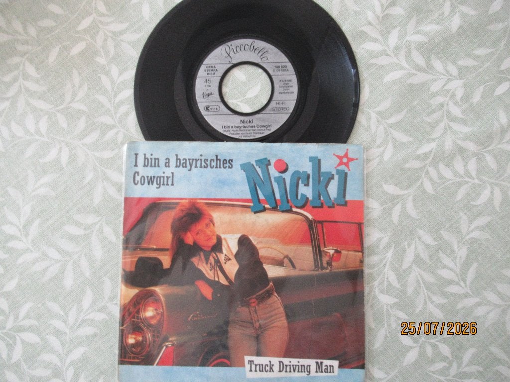Nicki    I bin A Bayrisches Cowgirl, Originele persing, 7 inch, Ophalen of Verzenden, Zo goed als nieuw