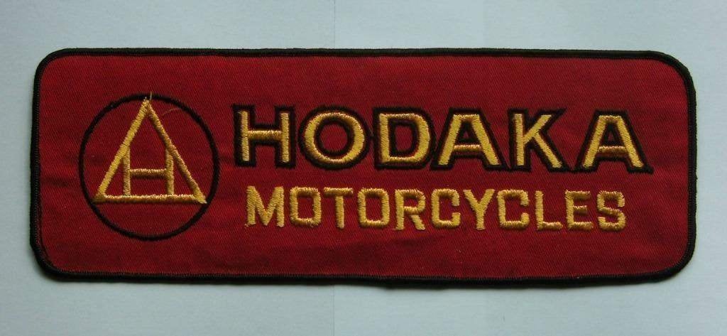 Hodaka Motorcycles vintage motor cross patch badge NOS, Verzamelen, Ophalen of Verzenden, Nieuw, Motoren