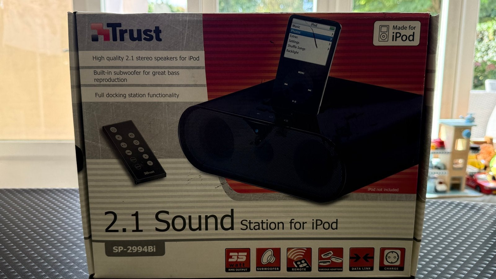 Trust 2.1 Sound Station voor iPod - Nieuw in doos, Overige merken, Draagbaar, Nieuw, Ophalen of Verzenden