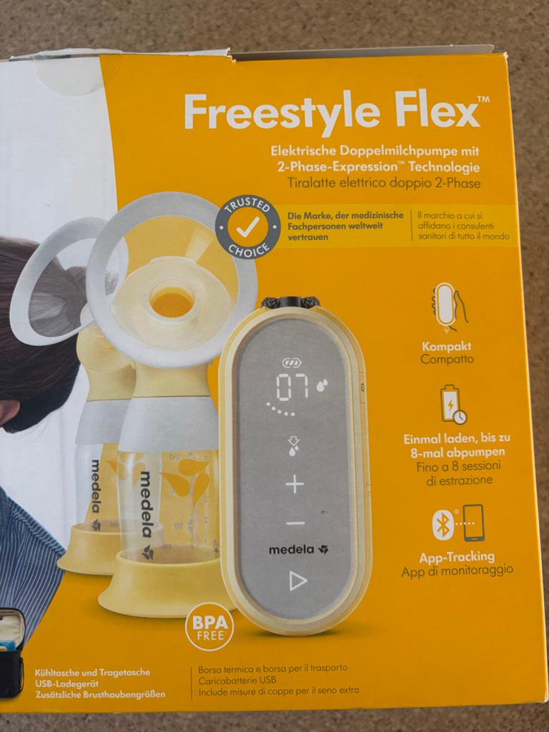 Medela Freestyle Flex dubbel elektrische borstkolf, Kinderen en Baby's, Babyvoeding en Toebehoren, Ophalen, Zo goed als nieuw