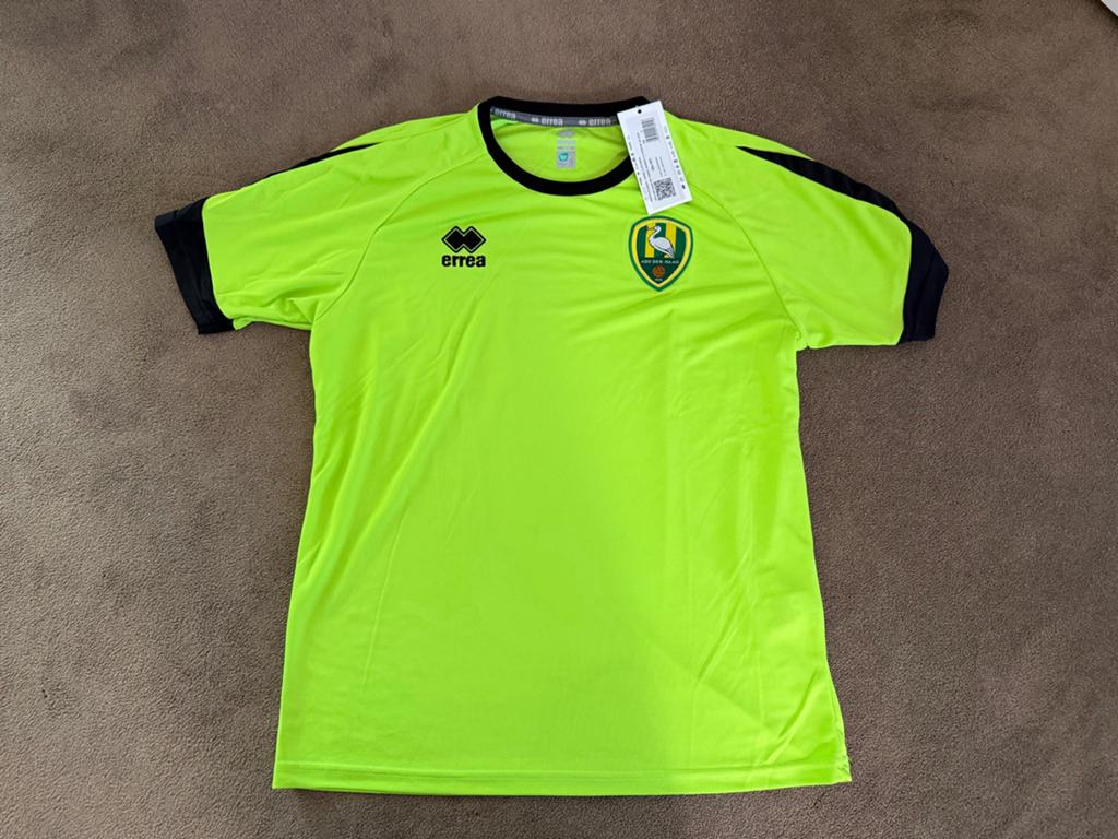 ADO fc Den Haag Errea Tshirt Maat L Nieuw, Nieuw, Ophalen of Verzenden, Groen, Maat 42/44 (L)