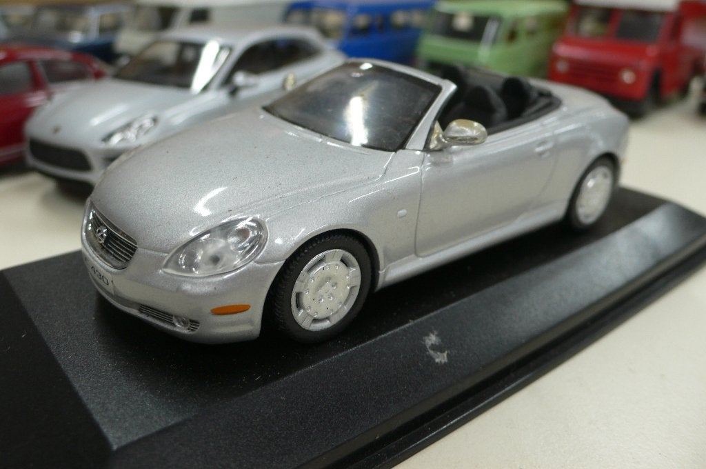 lexus sc 430 convertible minichamps  1/43, Verzenden, Nieuw, Auto, MiniChamps