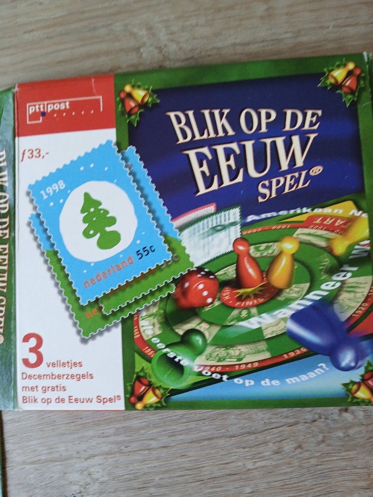 Blik op de eeuw spel, Hobby en Vrije tijd, Gezelschapsspellen | Bordspellen, Drie of vier spelers, Ophalen of Verzenden, Nieuw