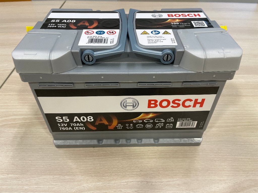 NIEUW Bosch Accu Start-Stop S5 A08 12V 70Ah 760A AGM S5A08, Auto-onderdelen, Ophalen, Nieuw, Overige automerken