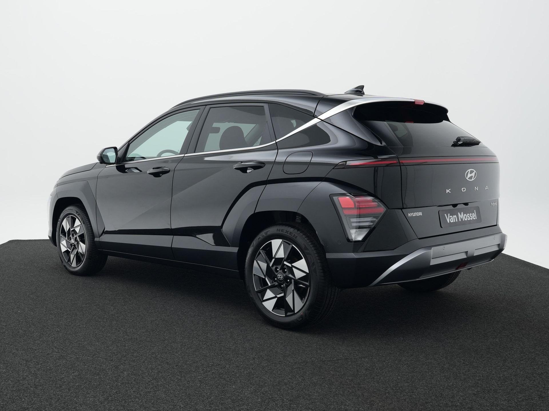 Hyundai Kona 1.6 GDI HEV Premium | Lederen bekleding | Stoel, Auto's, Dealer onderhouden, 137 pk, Euro 6, Met garantie (alle)