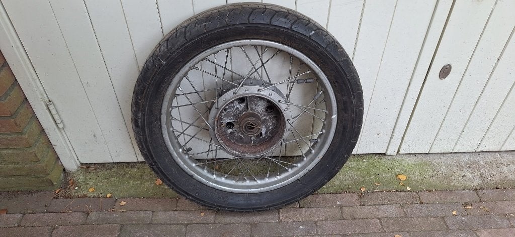 Achterwiel Honda CB500, Motoren, Ophalen, Gebruikt