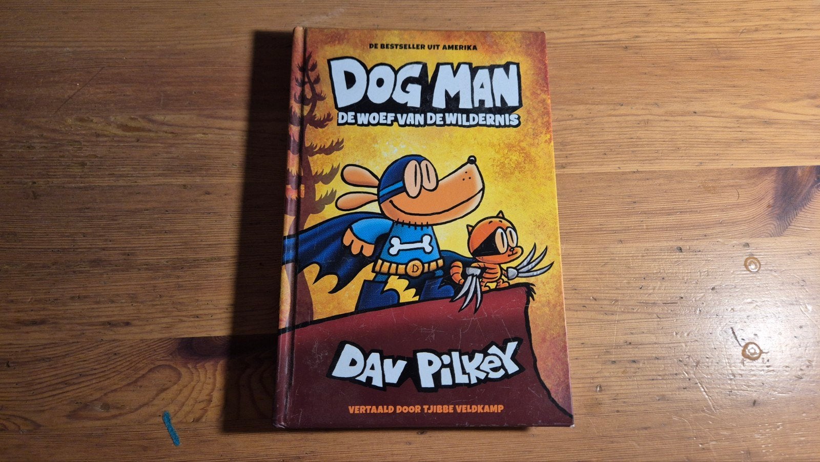 Dav Pilkey - De woef van de wildernis, Fictie algemeen, Ophalen of Verzenden, Zo goed als nieuw, Dav Pilkey