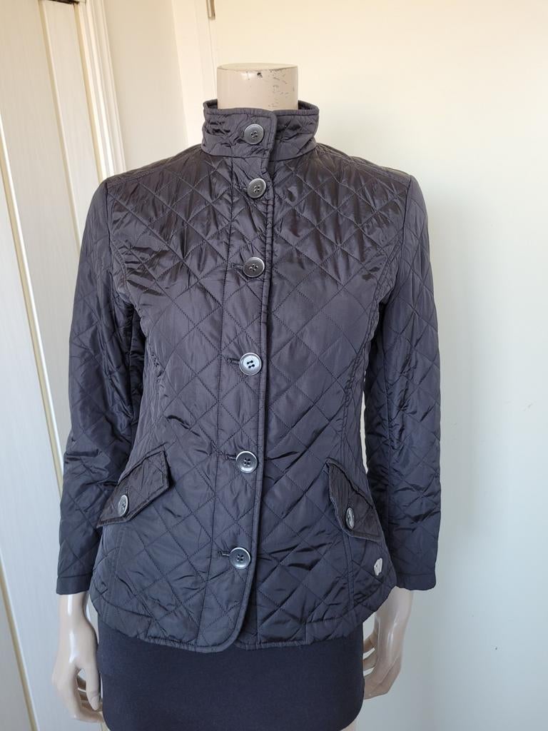 Max Mara gewatteerde tussenjas zwart XS/34, Kleding | Dames, Jassen | Zomer, Zo goed als nieuw, Maat 34 (XS) of kleiner, Zwart