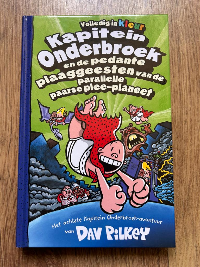 Kapitein onderbroek en de pedante plaaggeesten van de parall, Boeken, Ophalen of Verzenden, Nieuw, Cartoons