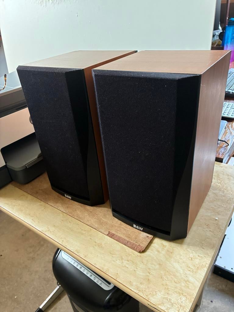 Bowers & Wilkins DM302 boekenplank speakers, Ophalen, Gebruikt, 60 tot 120 watt, Bowers & Wilkins (B&W)