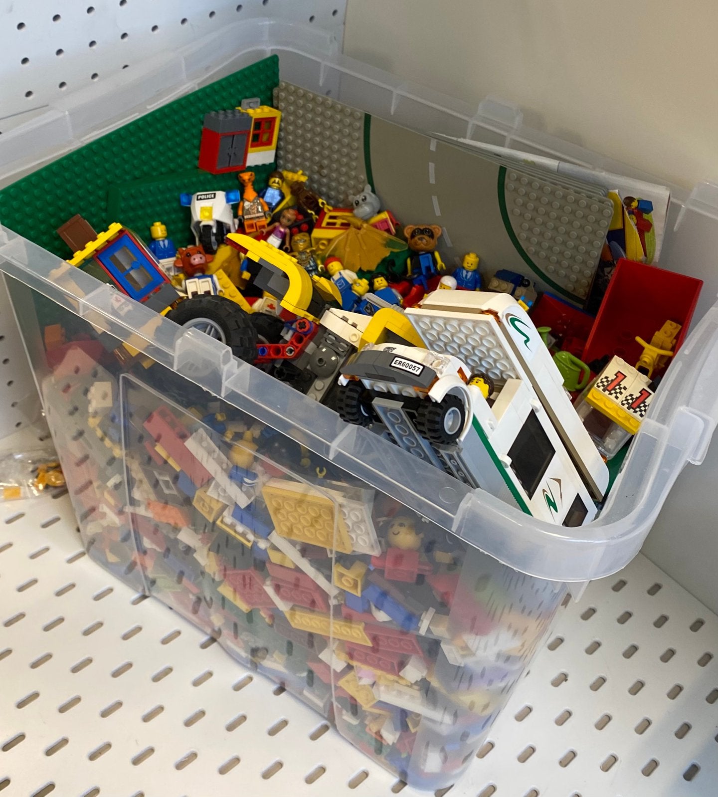 LEGO 7,5 kg - Incl. Wegplaten, Minifiguren & Boekjes!, Lego, Onbekend, Ophalen of Verzenden, Onbekend