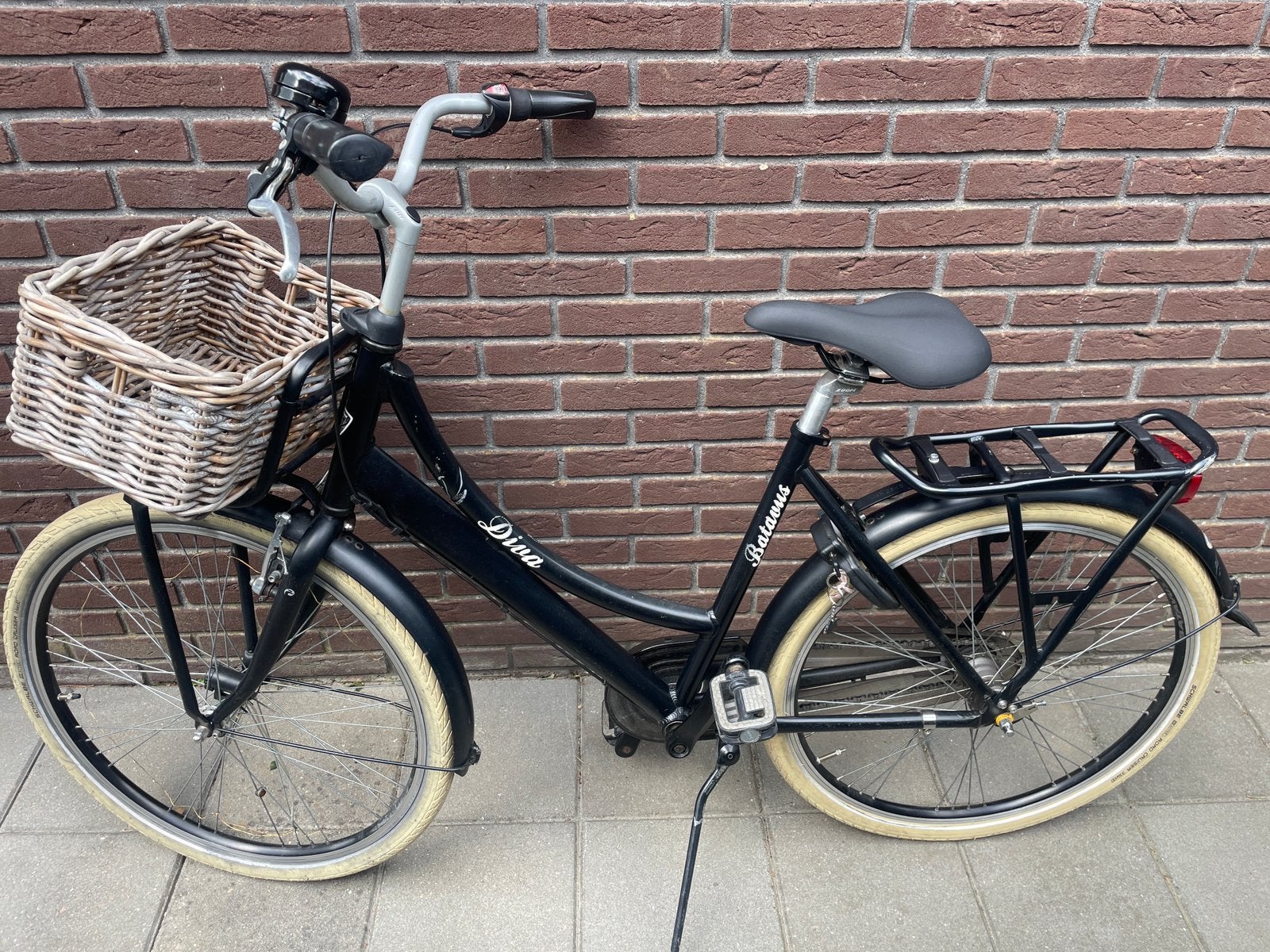 Batavus Diva meisjesfiets 26 inch | 3 versnellingen, Ophalen, Gebruikt, 26 inch of meer, Versnellingen