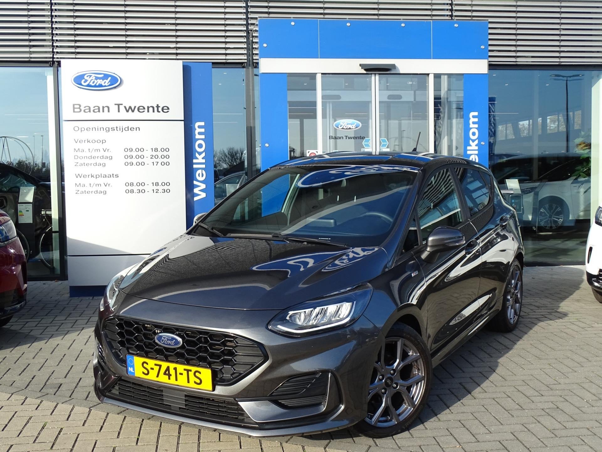 Ford Fiesta 1.0 Turbo 125pk Mild Hybride ST-Line X Automaat, 12 maanden, Stof, Bedrijf, 19 km/l