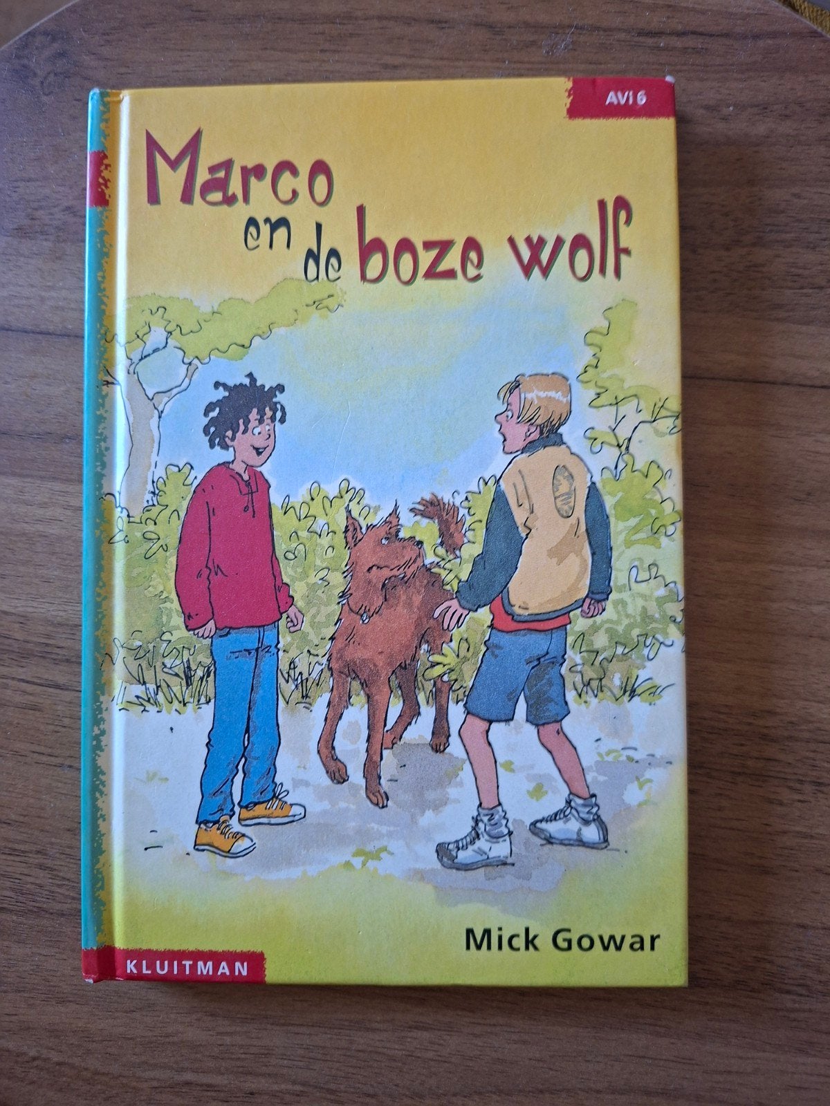 Marco en de boze wolf - Mick Gowar (AVI 6), Ophalen of Verzenden, Gelezen, Mick Gowar, Fictie algemeen