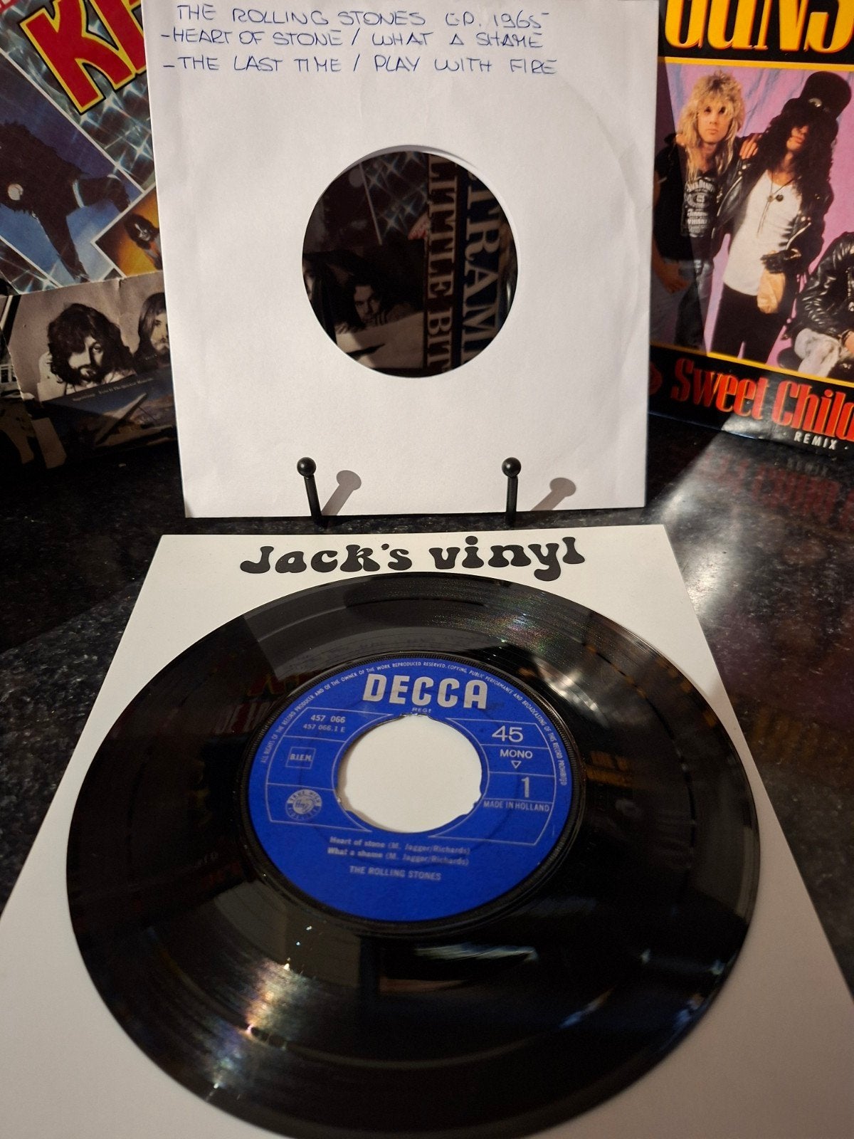 The Rolling Stones EP 1965 - Heart of Stone, Originele persing, Gebruikt, 7 inch, Ophalen of Verzenden