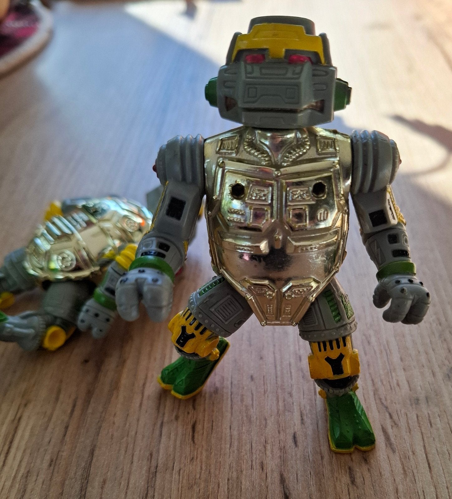 Vintage Teenage Mutant Ninja Turtle metalhead, Ophalen of Verzenden, Gebruikt