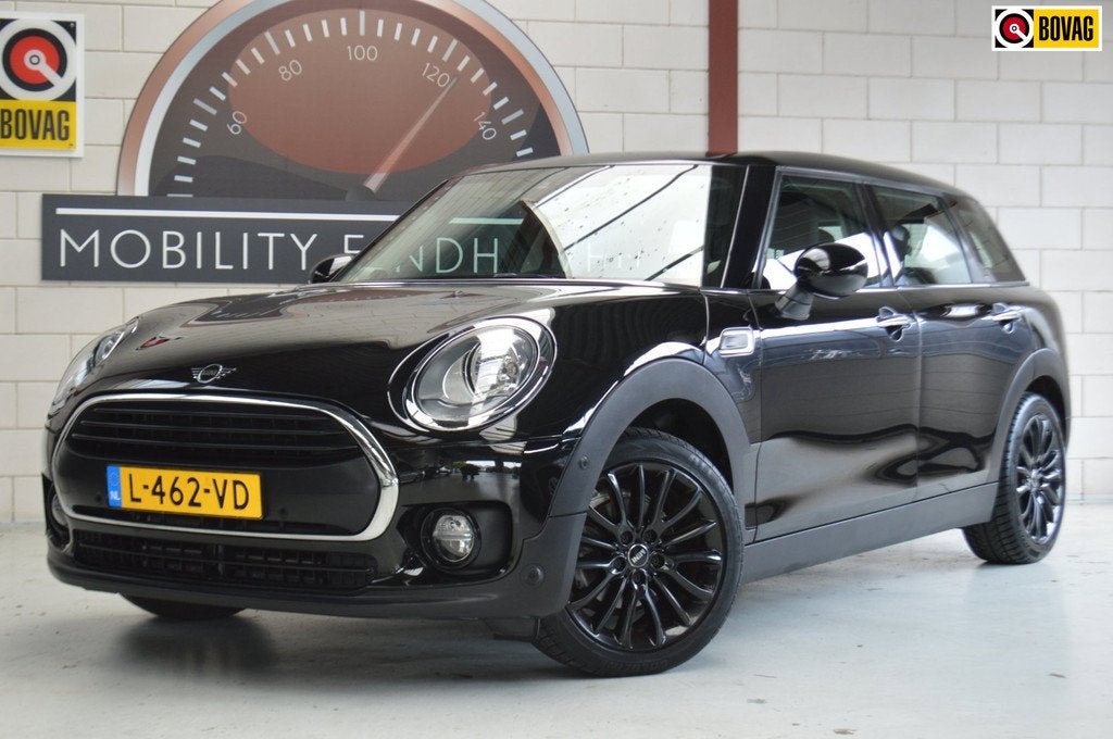 Mini Mini Clubman 1.5 BLACKLINE! All-season, Harman Kardon,, Voorwielaandrijving, Stof, Gebruikt, Zwart