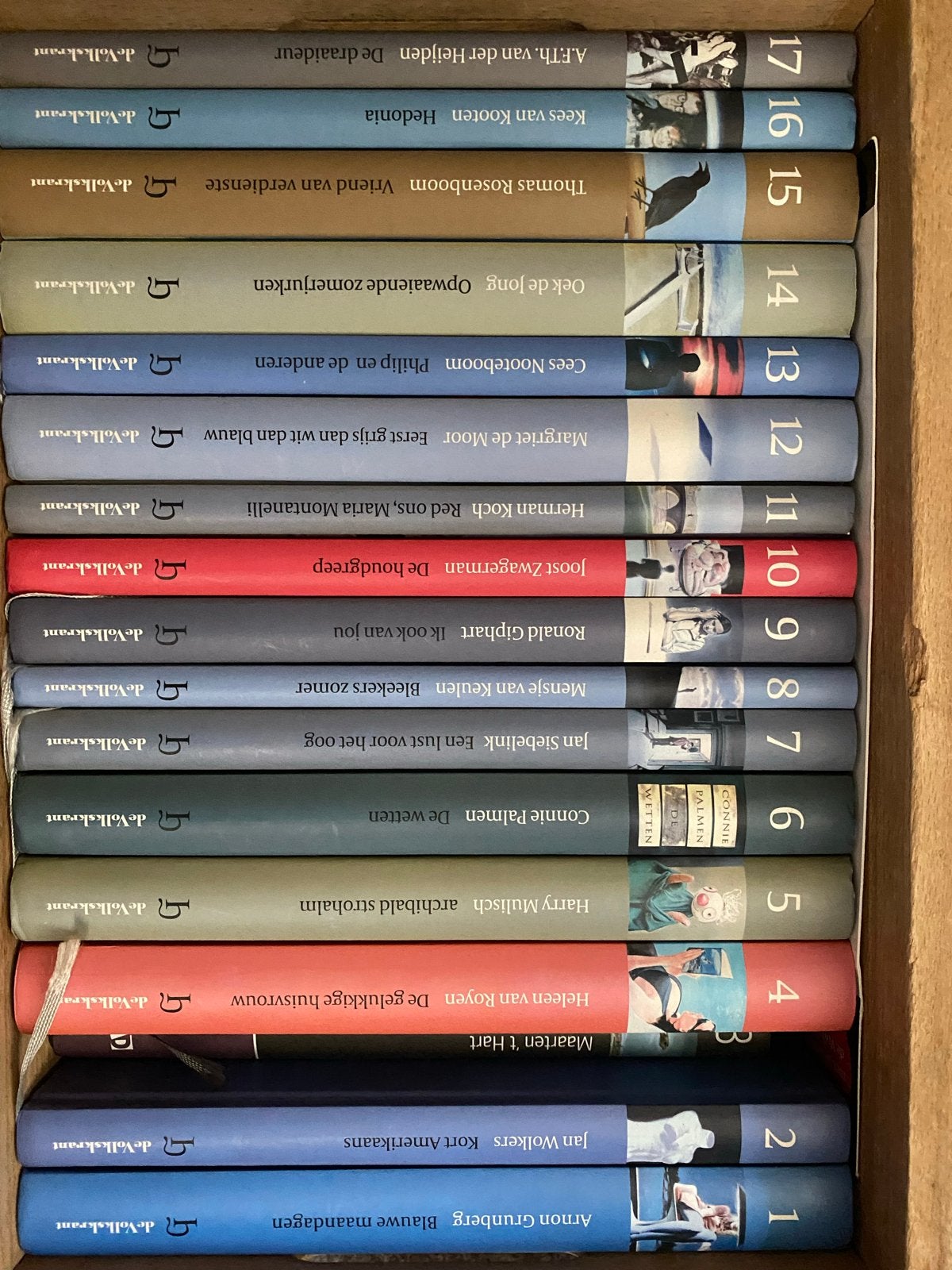 17-delige serie: De Beste Debuutromans Nederlandse Auteurs, Boeken, Ophalen of Verzenden, Zo goed als nieuw, Nederland