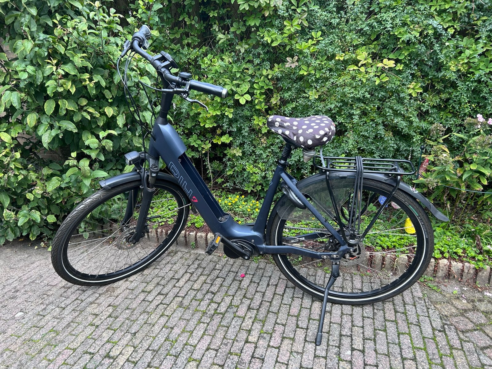 RIH MOVENDA SIGMA MAT BLAUW E-bike, 49 cm, z.g.a.n., Fietsen en Brommers, Zo goed als nieuw, 47 tot 51 cm, 50 km per accu of meer
