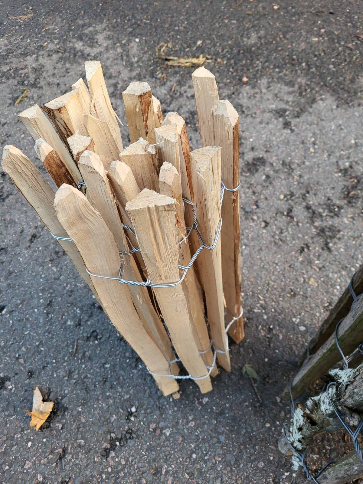 Schapenhek. 2 stukken, Ophalen, Nieuw, Hout, Tuinhek
