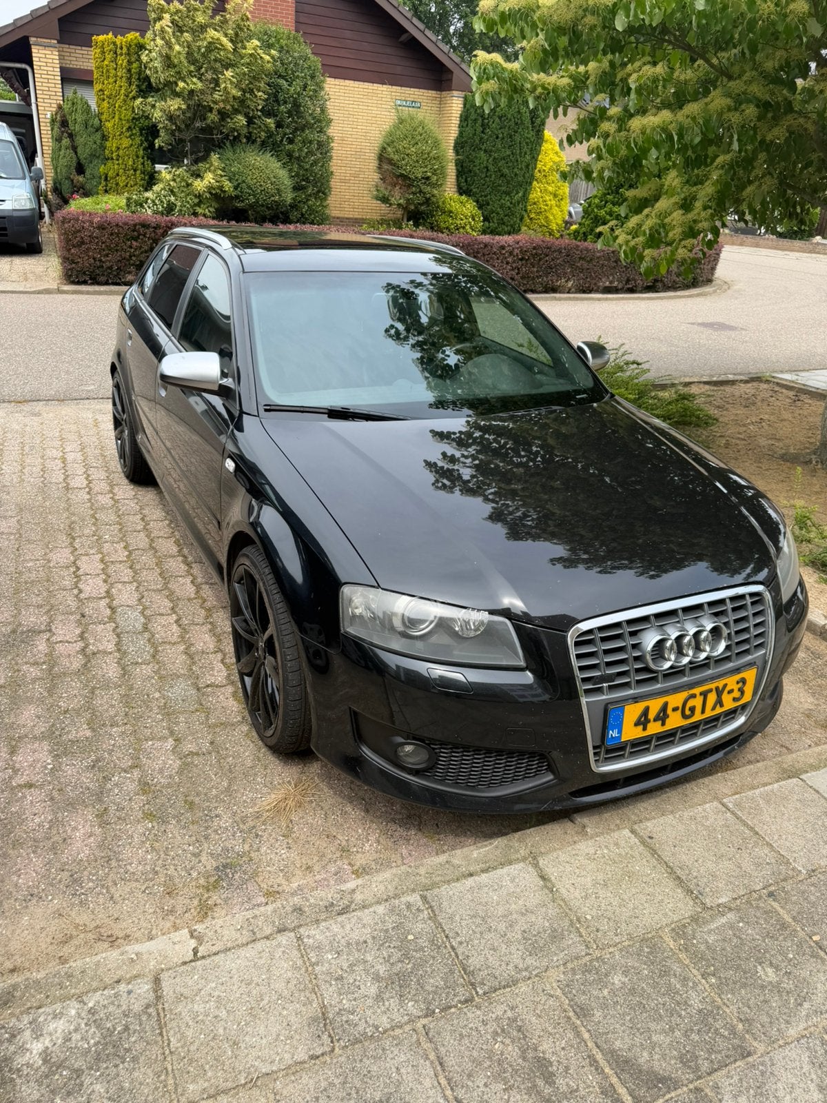 Audi A3 2.0 Tfsi Sportback 147KW AUT 2006 Zwart, Auto's, 4 cilinders, 1984 cc, Zwart, 75 €/maand