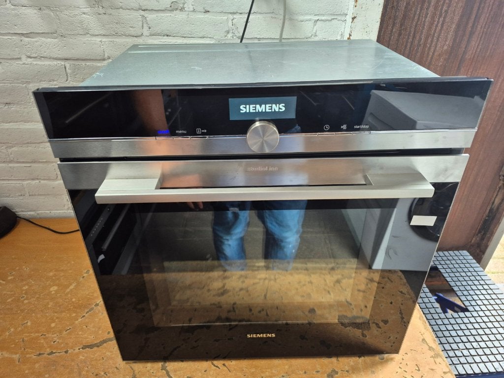NIEUW MODEL SIEMENS HM836GPS1 COMBI OVEN/MAGNETRON TE KOOP, Combimagnetron, Gebruikt, Info@siemens.nl, 60 cm of meer