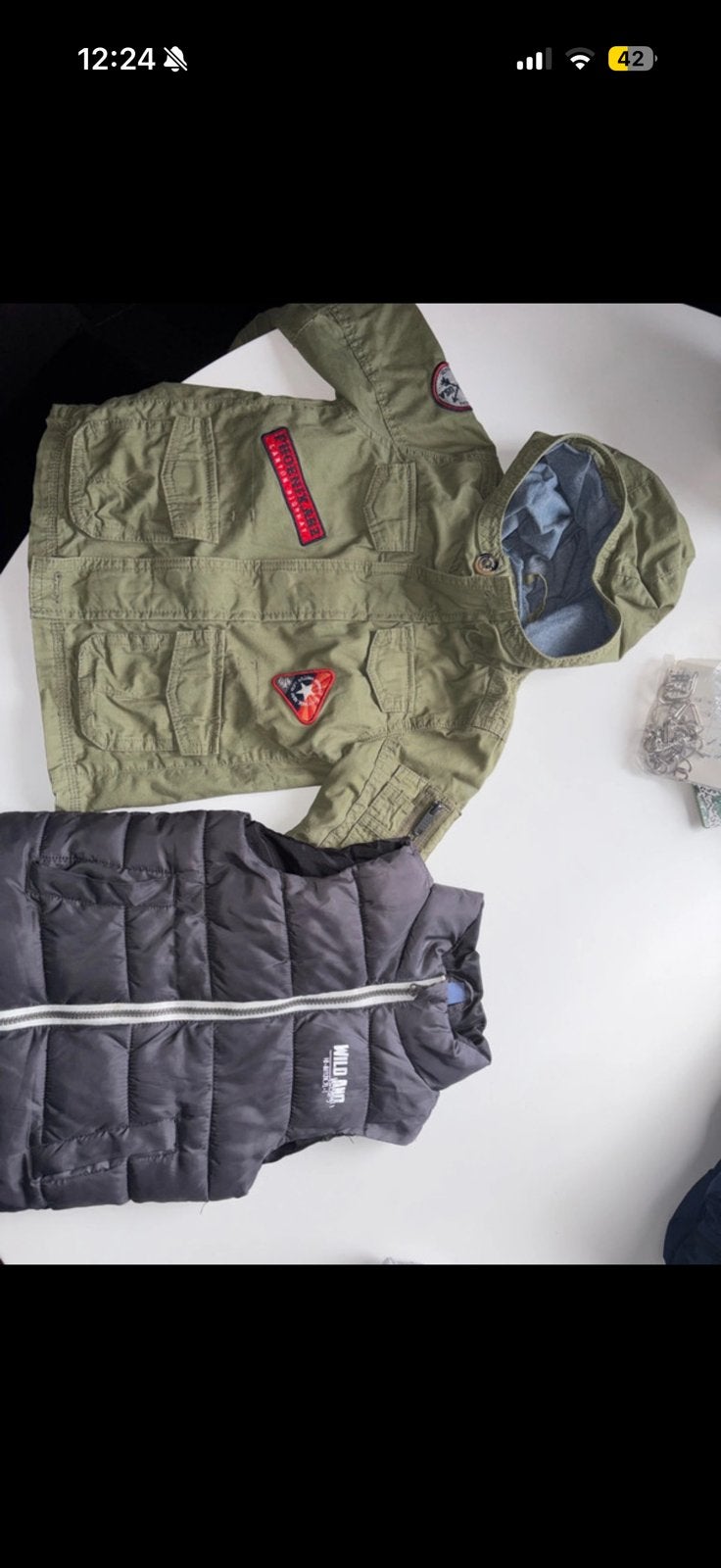 98/104 nazomer jasje en bodywarmer, Kinderen en Baby's, Kinderkleding | Maat 98, Ophalen of Verzenden, Zo goed als nieuw, Jongen