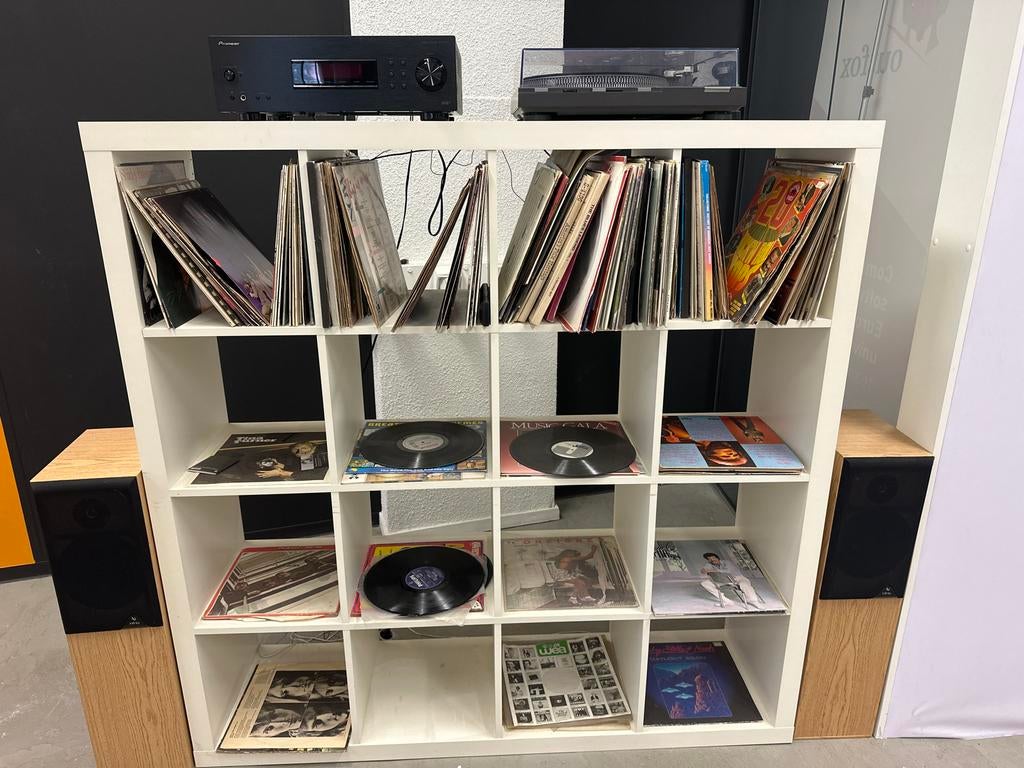 Technics SL-D3 Platenspeler met infinity boxen en versterker, Audio, Tv en Foto, Platenspelers, Gebruikt, Pitch-regelaar, Ophalen of Verzenden
