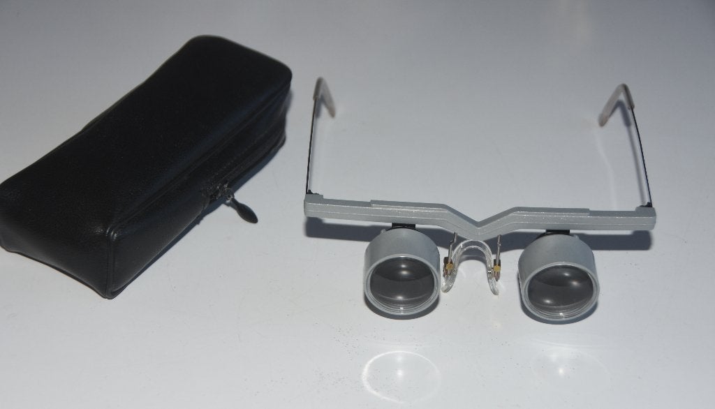 Eschenbach Loepbril Galilean in Etui Vergrotingsbril, Verzenden, Vergrootglas of Loep