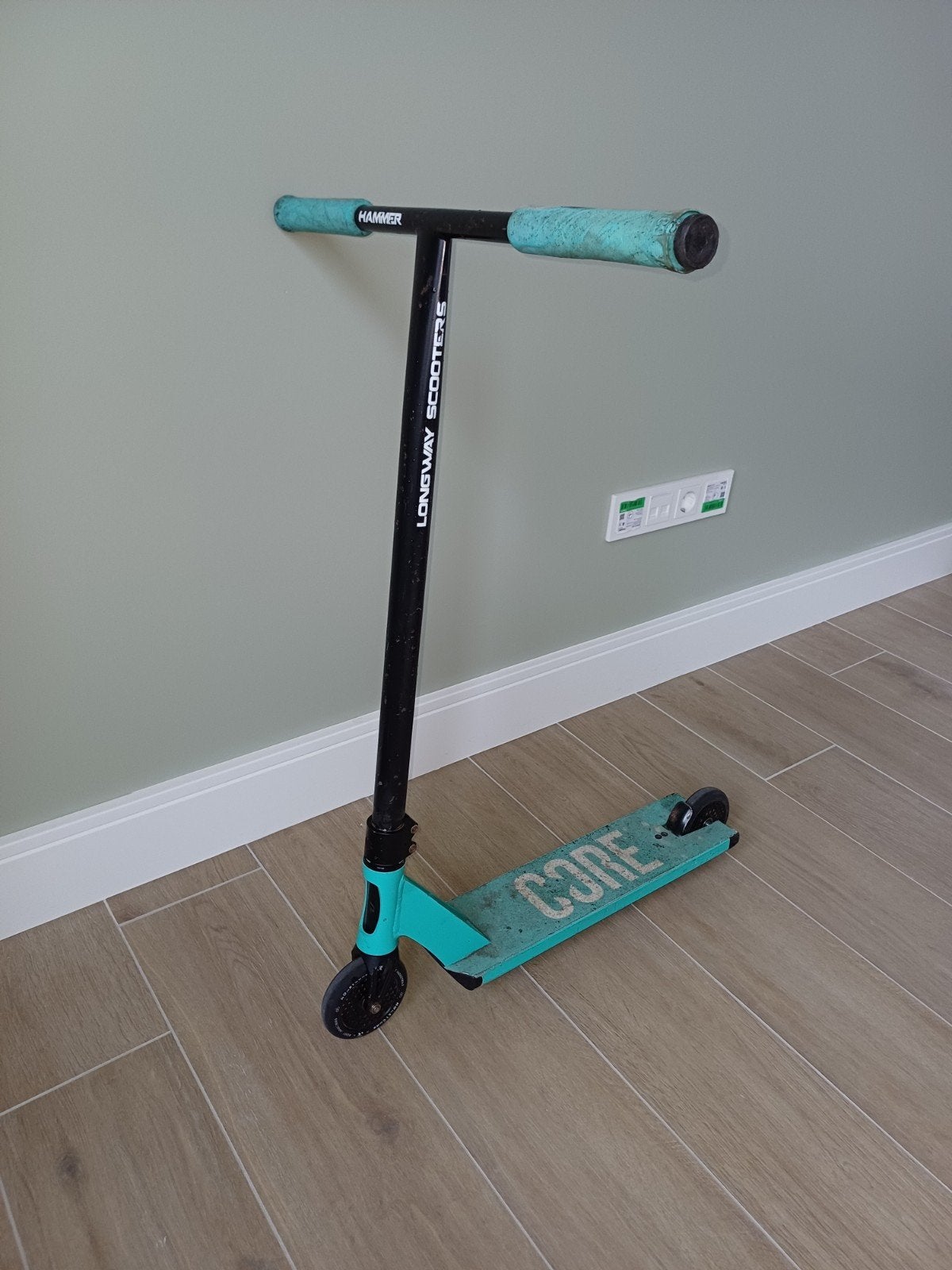 Custom stuntstep, Fietsen en Brommers, Steps, Ophalen, Gebruikt, Overige typen