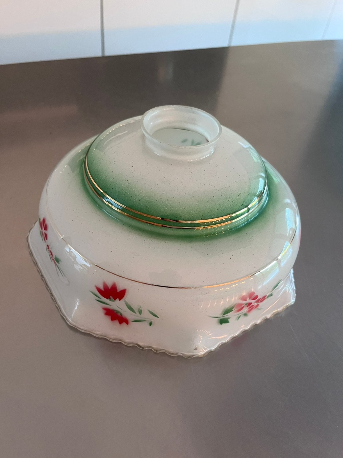 Glazen kap vintage, Ophalen of Verzenden