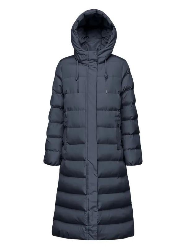 NIEUW! Geox Respira lange winterjas wintermantel blauw 34, Geox, Nieuw, Maat 34 (XS) of kleiner, Verzenden