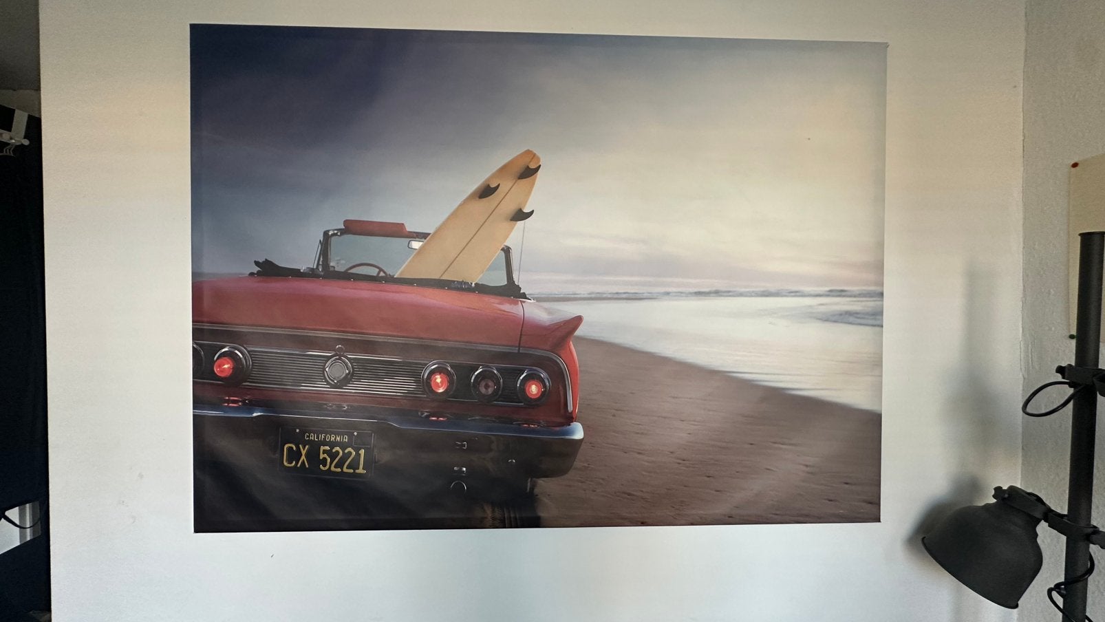 IKEA BJÖRKSTA canvas “Road to the Beach” - 140x100 cm, Ophalen