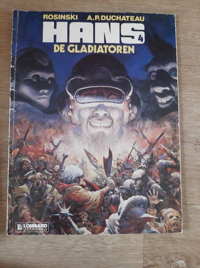 Stripboek Hans De Gladiatoren, Eén stripboek, Ophalen of Verzenden, Gelezen