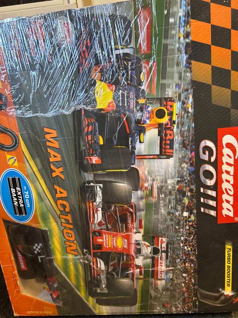 Carrera GO!!! Max Action Racebaan - Ferrari vs Red Bull, Ophalen, Zelf te bouwen, Carrera, Elektrisch