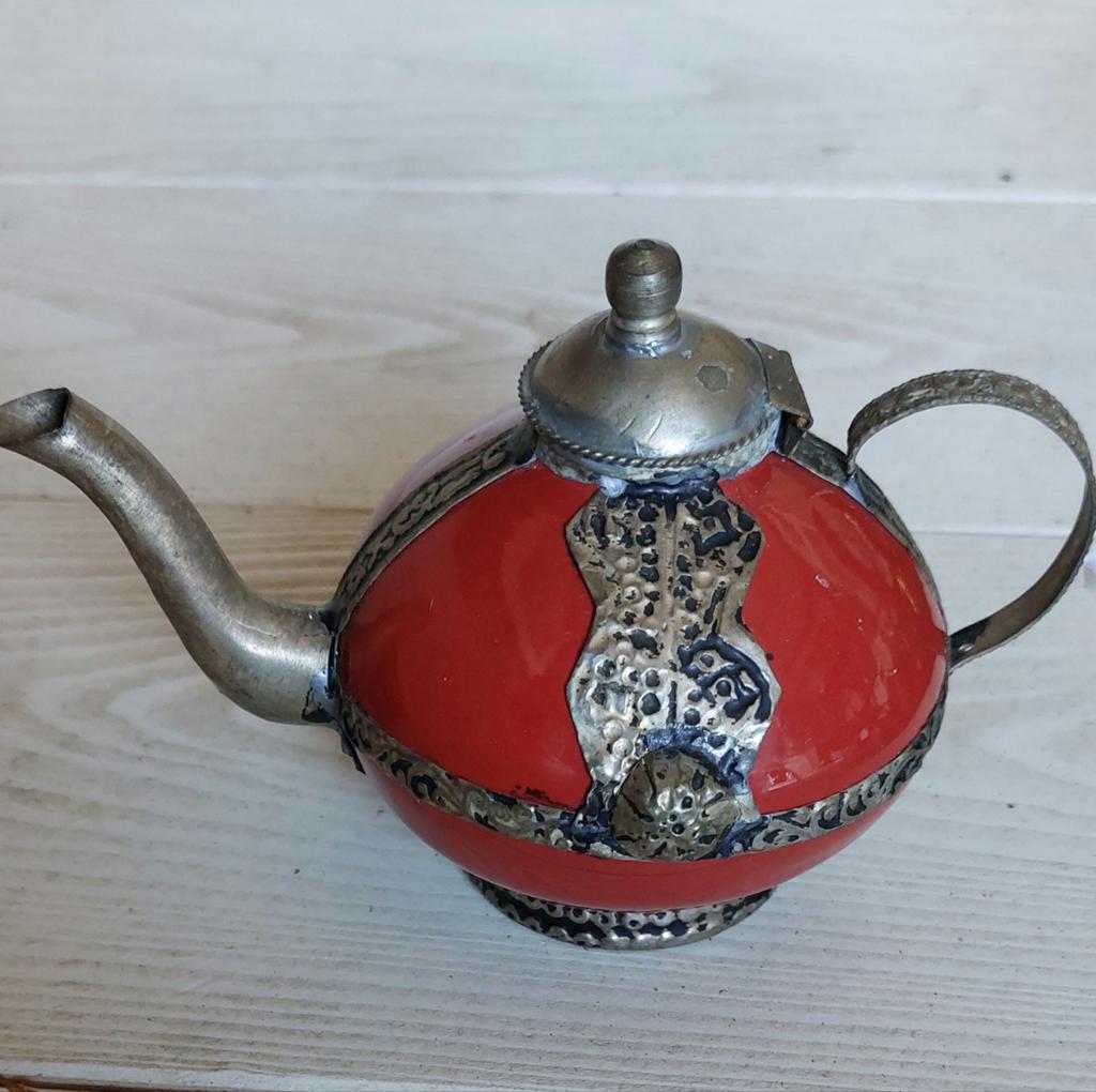 Theepot, Antiek en Kunst, Antiek | Emaille, Ophalen of Verzenden