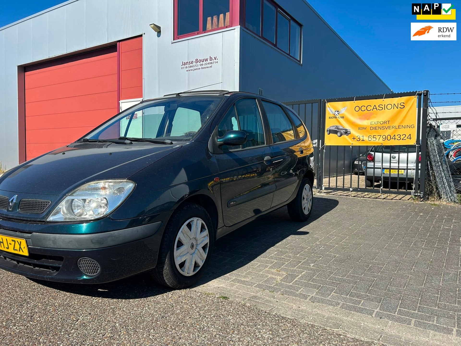 Renault Scénic 1.6-16V Expression Sport Veel Opties! Apk 20, Auto's, Renault, Voorwielaandrijving, Gebruikt, 1225 kg, 4 cilinders