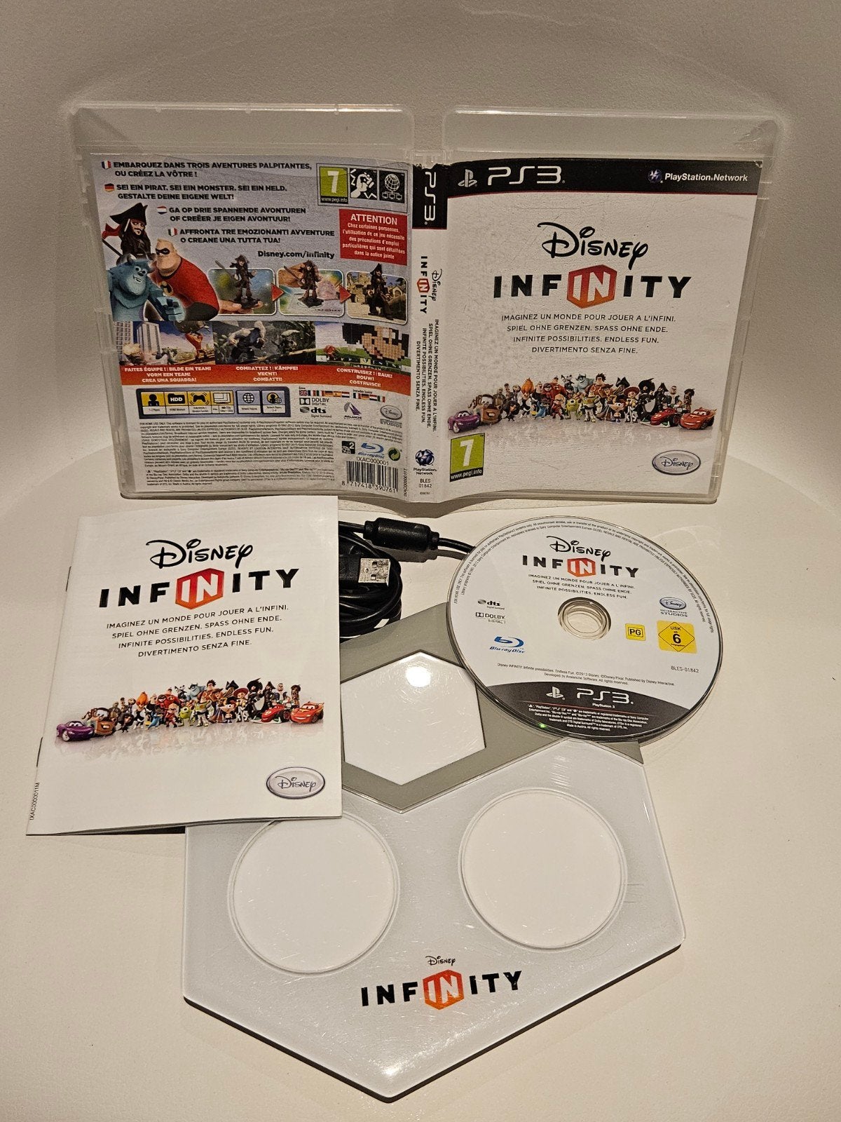 Disney Infinity PS3 met portal, Spelcomputers en Games, Games | Sony PlayStation 3, Avontuur en Actie, 2 spelers, Ophalen of Verzenden
