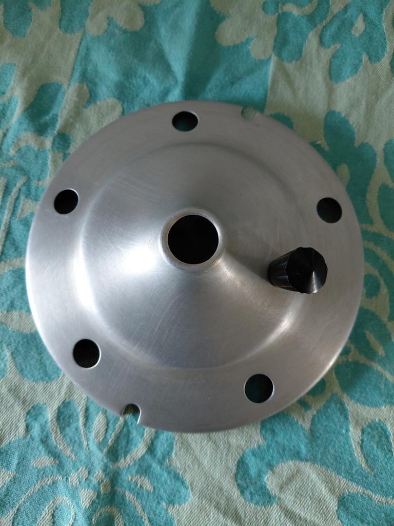 Melkkoker, Ophalen of Verzenden, Gebruikt, Aluminium