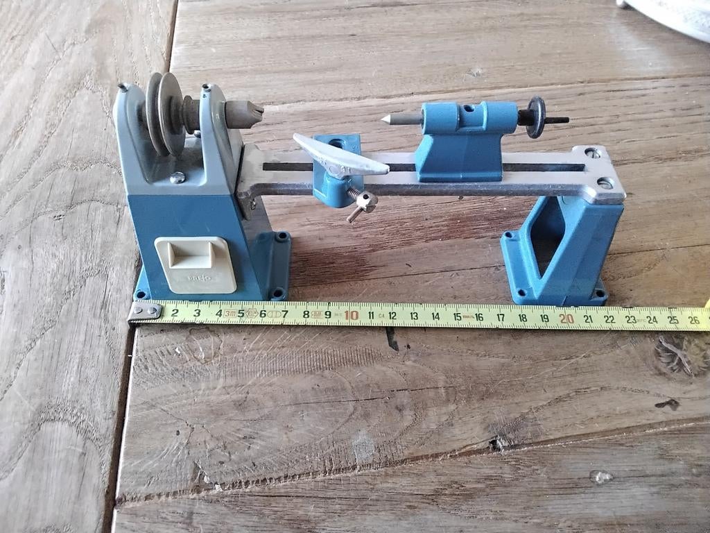 Stoommachine aandrijfmodel  houtdraaibankje  prefo, Ophalen of Verzenden, Zo goed als nieuw, Groter dan 1:32