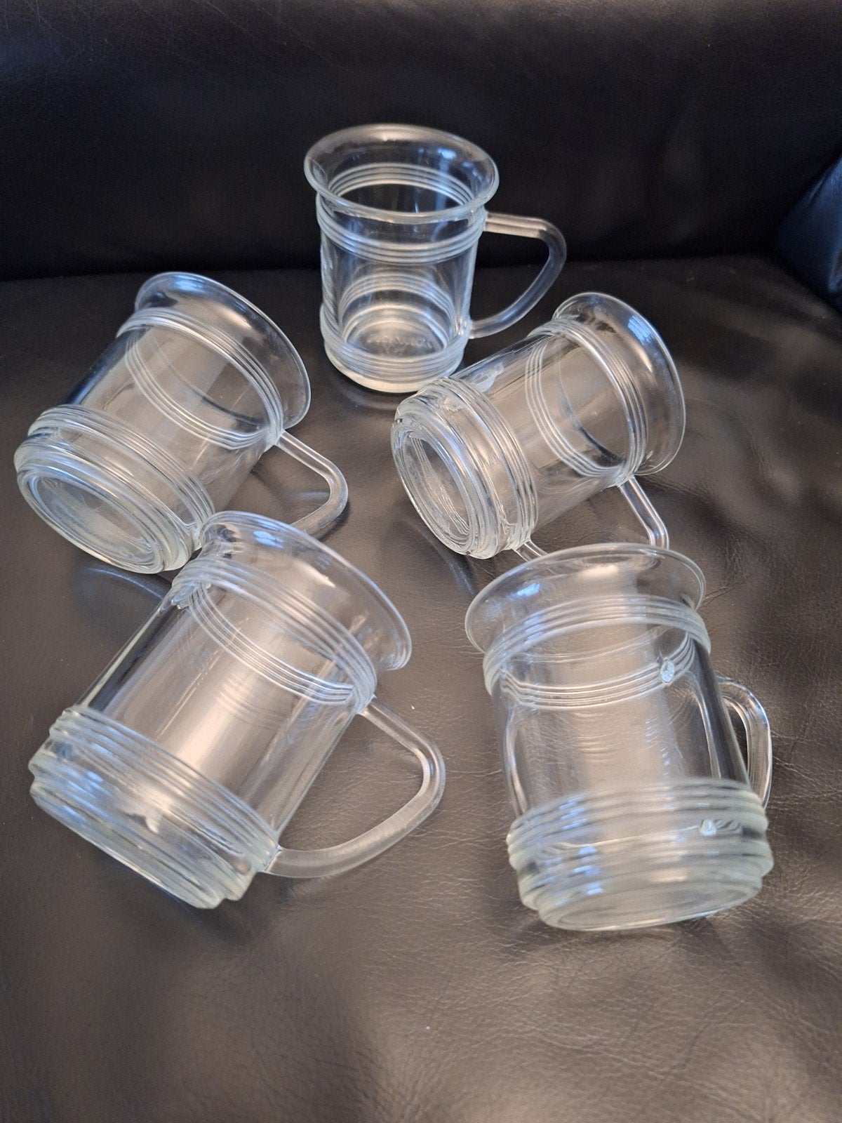 5 Pickwick Jan des Bouvrie theeglazen., Glas of Glazen, Ophalen of Verzenden, Overige stijlen, Glas