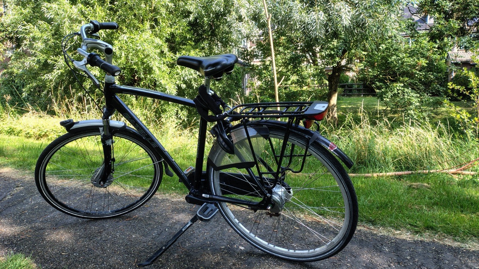 Fiets Gazelle Chamonix Plus, Ophalen, Gebruikt, Kettingslot
