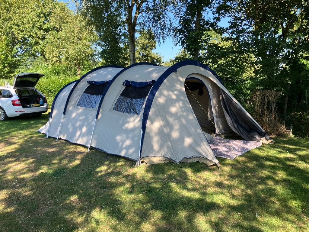 Active Leisure Brixen 6 tunneltent - Ruime familietent, Caravans en Kamperen, Tenten, Ophalen, Gebruikt, Tot en met 6