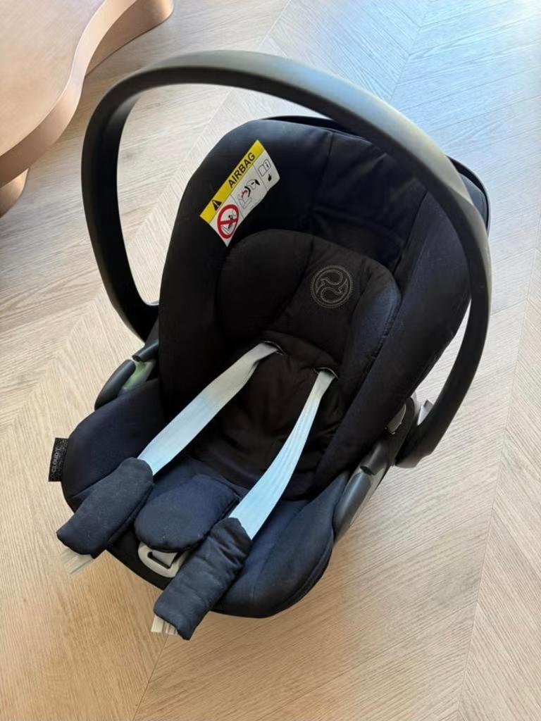 Cybex Cloud T i-Size Autostoeltje - Sepia Black, Zo goed als nieuw, 0 t/m 13 kg, Ophalen, Overige merken
