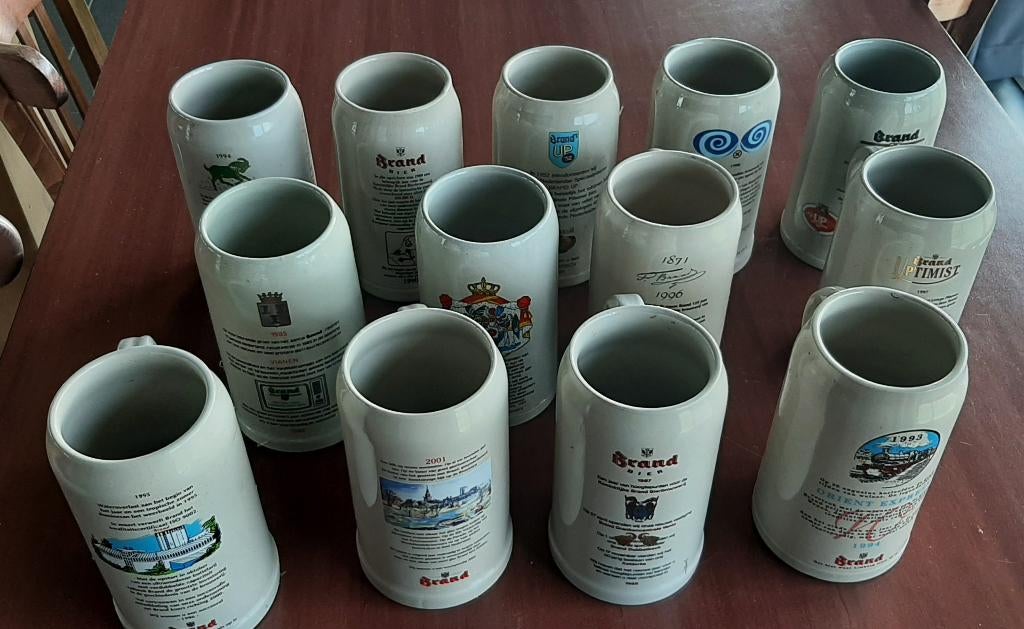 Brand Bier Bierpullen, Verzamelen, Ophalen of Verzenden, Zo goed als nieuw, Pul(len), Brand