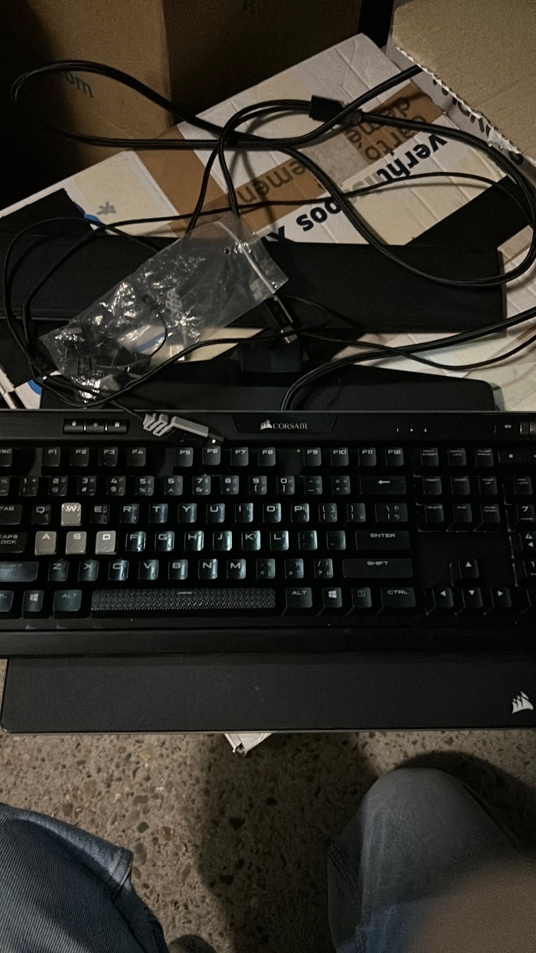 Corsair gaming K95 RGB toetsenbord, Computers en Software, Toetsenborden, Ophalen of Verzenden, Zo goed als nieuw
