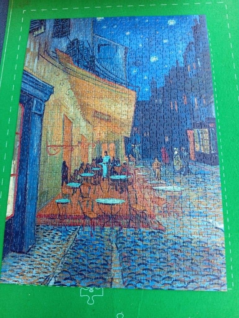 Legpuzzel Vincent van Gogh 1000 stukjes compleet puzzel, Ophalen of Verzenden, 500 t/m 1500 stukjes, Gebruikt, Legpuzzel
