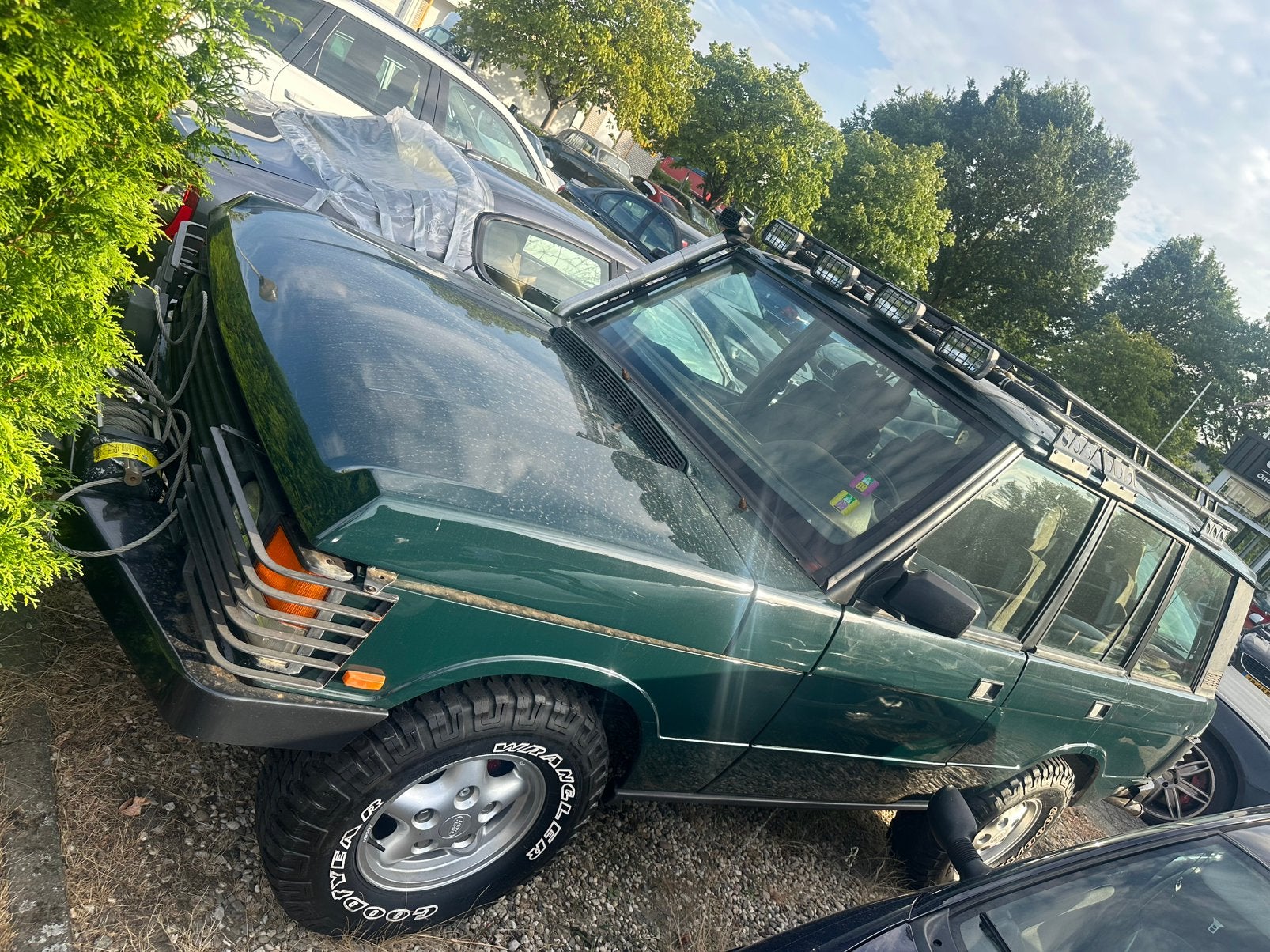 Land Rover Range Rover 1986 V8 6.5 TD GMC Hummer uniek, Land Rover, 6500 cc, Vierwielaandrijving, SUV of Terreinwagen