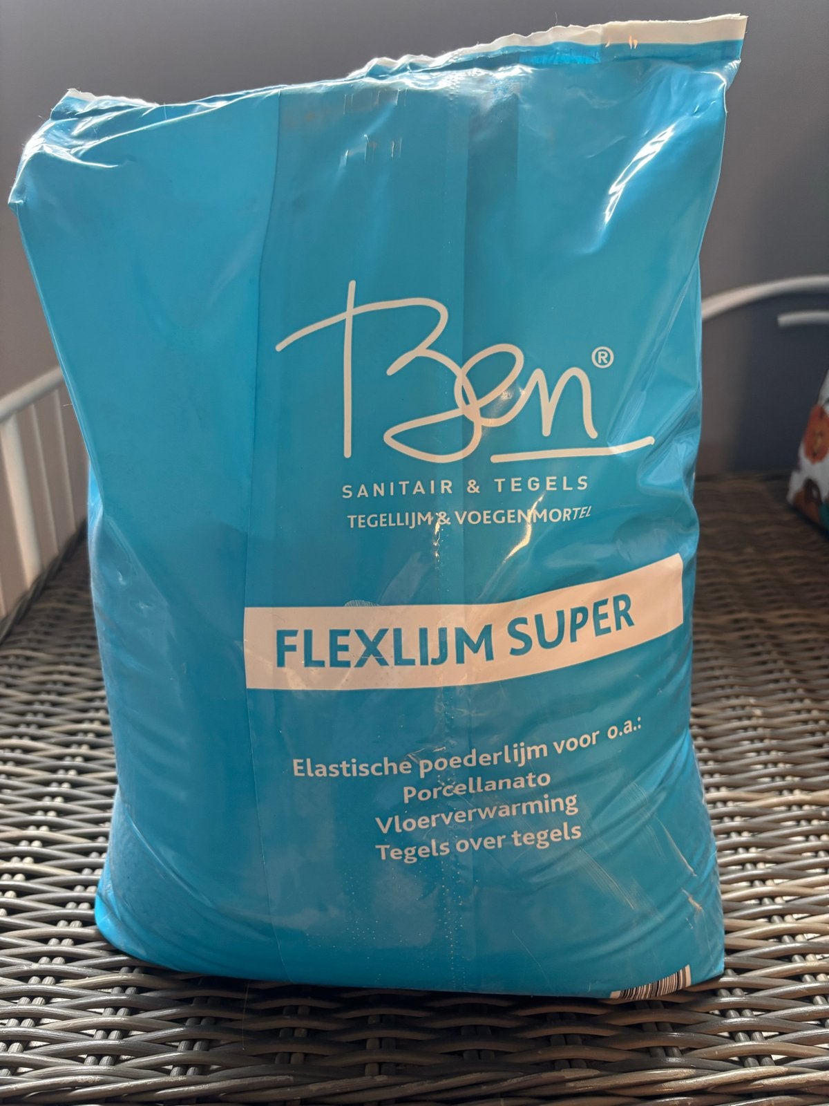 Ben Flexlijm Super - Tegellijm & Voegenmortel, Ophalen, Overige materialen, Overige typen, Nieuw